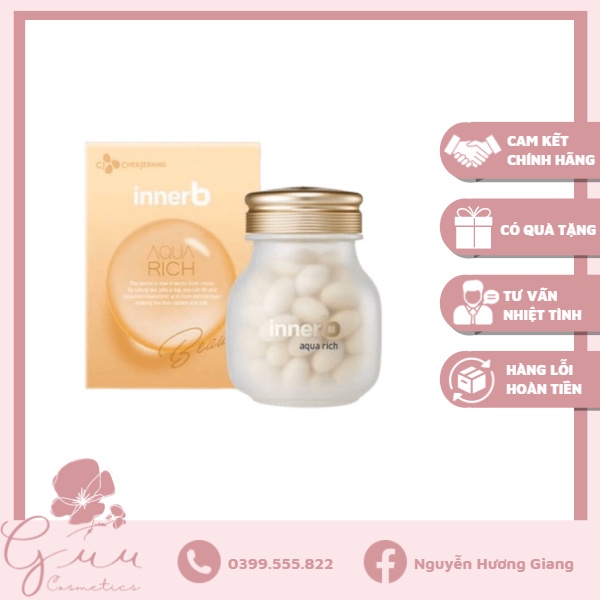Viên uống cấp nước Innerb Aqua Rich Hàn Quốc