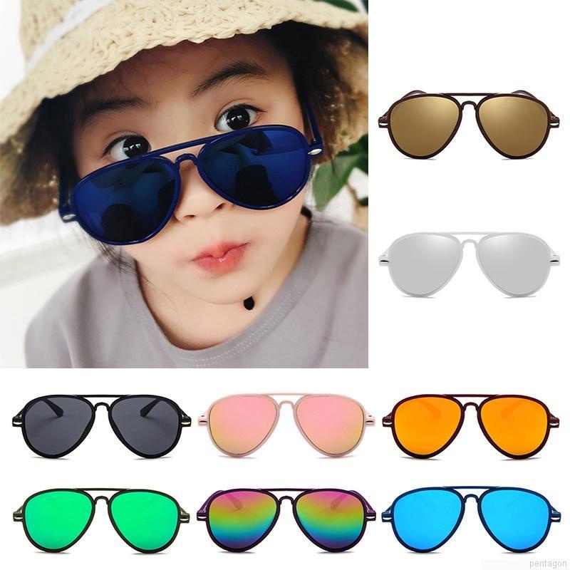 Kính mát phi công chống tia UV400 thời trang cho bé chất lượng cao
