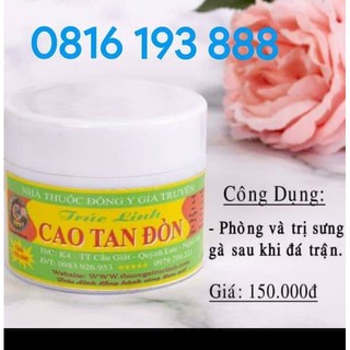 CAO TAN ĐÒN TRÚC LINH - CAO TAN ĐÒN CHO GÀ CHỌI