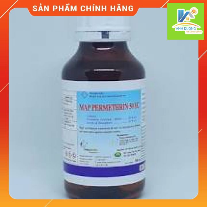 Thuốc Muỗi Map-Permethrin 50EC chai 500ml - Hàng nhập Anh Quốc