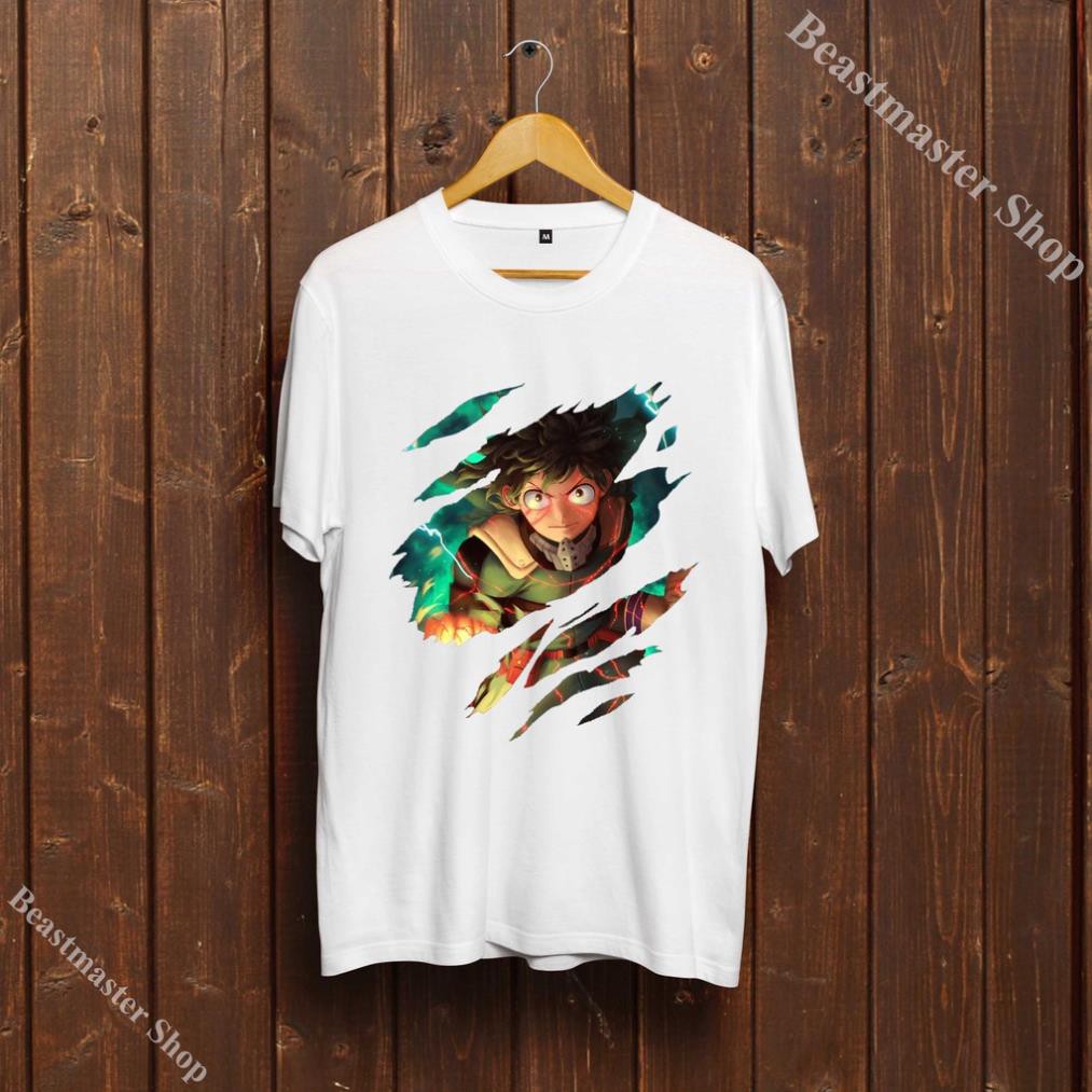 [DISCOUNT]💚 Áo Unisex Izuku Midoriya - Áo Unisex My Hero Academia - Izuku Midoriya T-Shirt cá tính -