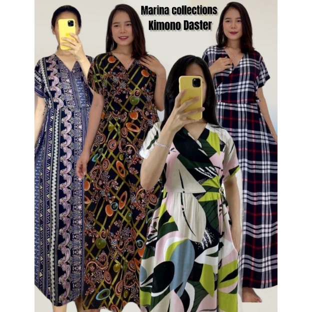 Đầm KIMONO RAYON Cao Cấp 128CM Cho Mẹ Bầu