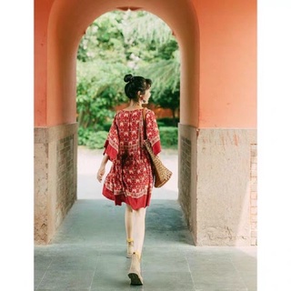 váy boho vintage