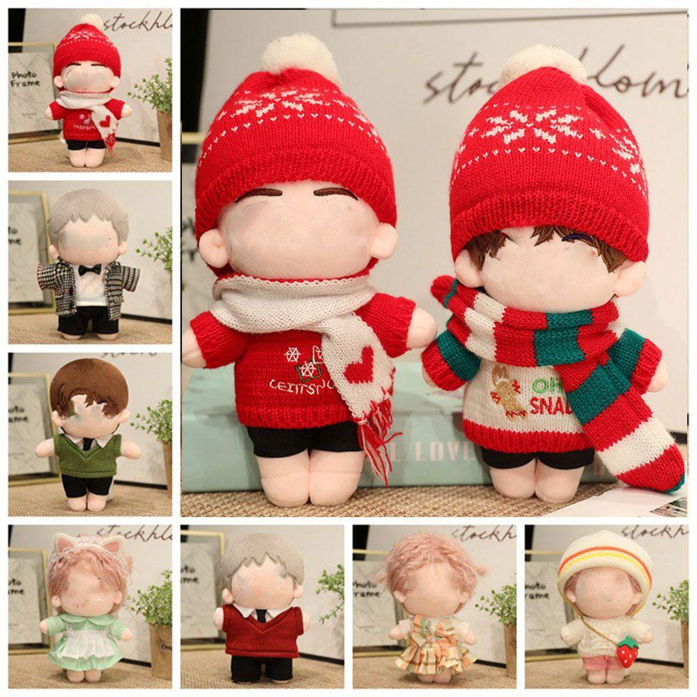Bộ Quần Áo Cotton Ngắn Dành Cho Búp Bê 20cm