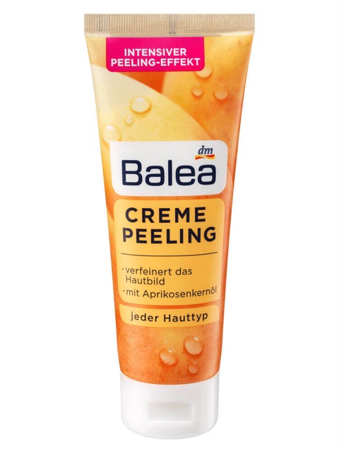 🇩🇪 Kem tẩy tế bào chết Balea Creme Peeling, chiết xuất trái mơ