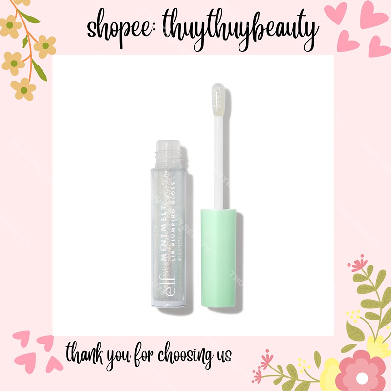 Son bóng Mintmelt độ bóng cao giúp dưỡng ẩm môi căng mông đầy đặn mùi vani bạc hà cực thơm dễ chịu