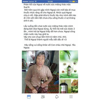 Nước xúc miệng thảo mộcSuen