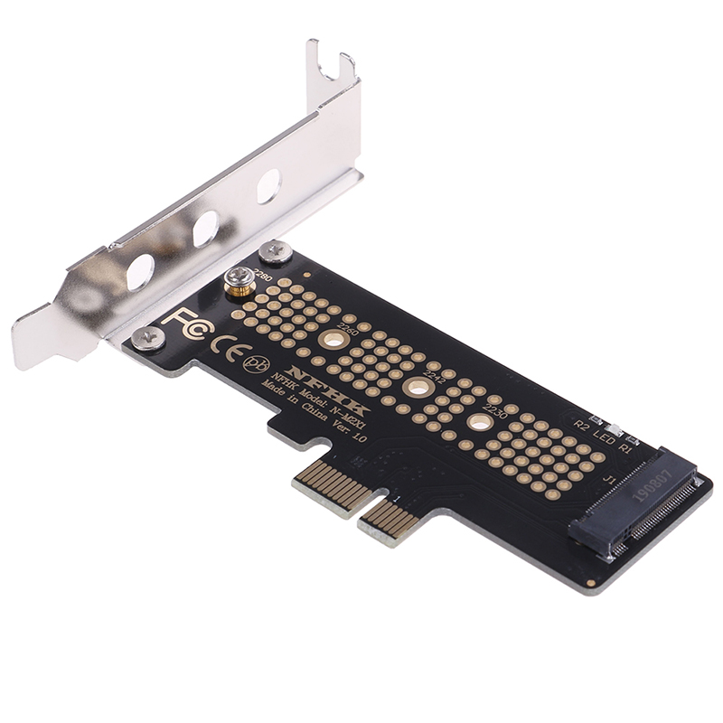 Thẻ Chuyển Đổi Nvme Pcie M.2 Ngff Ssd Sang Pcie X1 Pcie X1 Sang M.2 Kèm Giá Đỡ