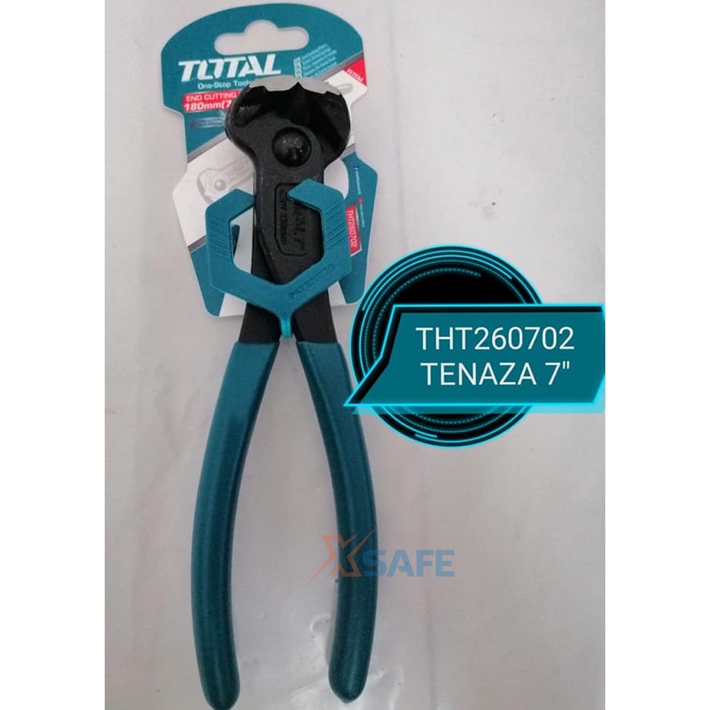 Kìm cắt đứt đa năng cao cấp TOTAL THT260702 kềm thép Cr-V siêu cứng chống rỉ sét cong vênh cắt dây điện cáp kim loại
