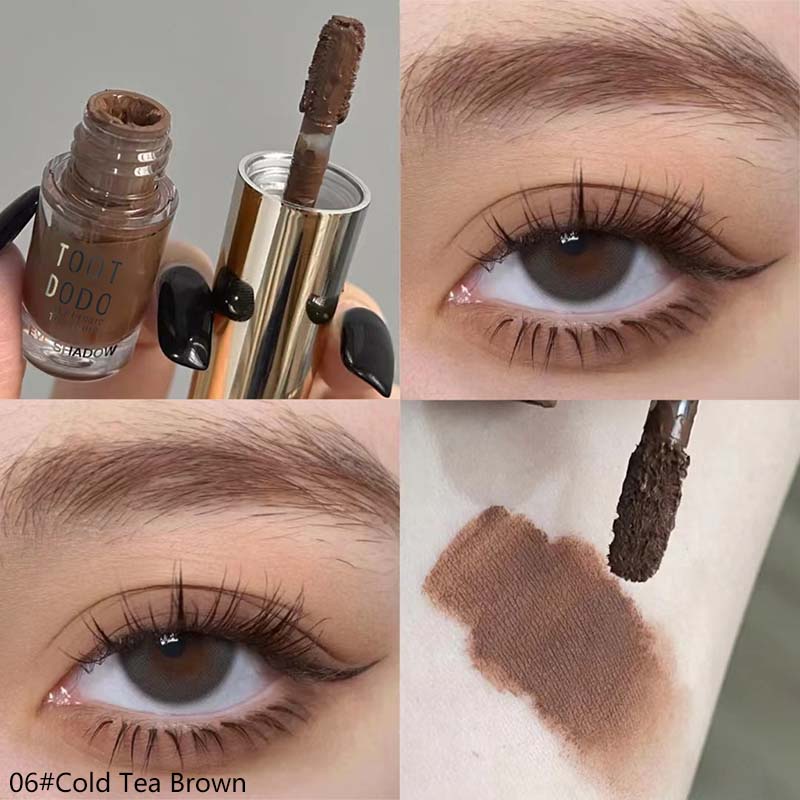 Phấn Mắt Dạng Lỏng Ánh Ngọc Trai Có Độ Bóng Cao Dễ Sử Dụng Chống Thấm Nước Trang Điểm Tự Nhiên YR