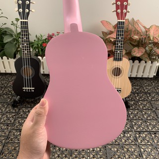 ĐÀN UKULELE SOPRANO ANDREW HỒNG NHẠT  ( TẶNG KÈM PHỤ KIỆN )