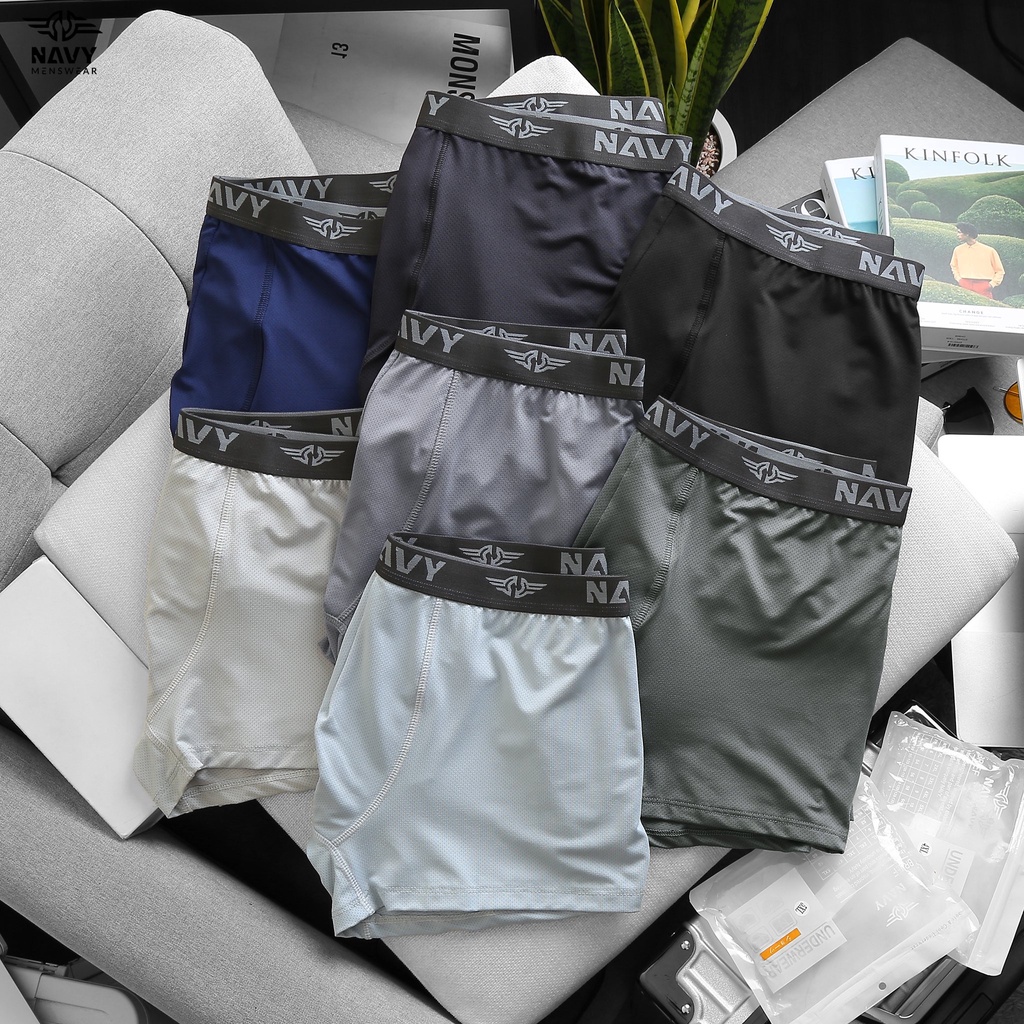 BIGSIZE NAM 80-140KG QUẦN BOXER LƯỚI 2BIG NAVY STAR