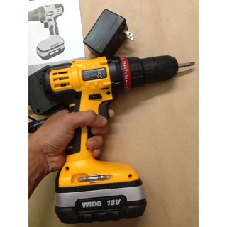 Máy khoan bắt vít WIDO 18V
