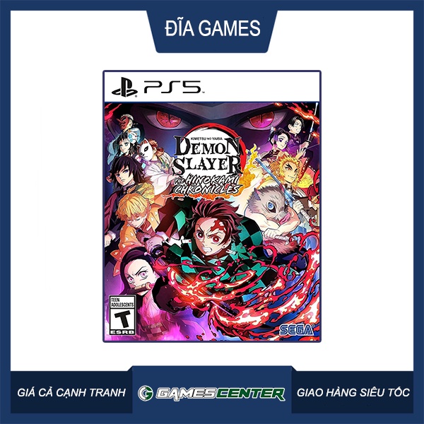 Đĩa game PS5 Demon Slayer Kimetsu no Yaiba – The Hinokami Chronicles