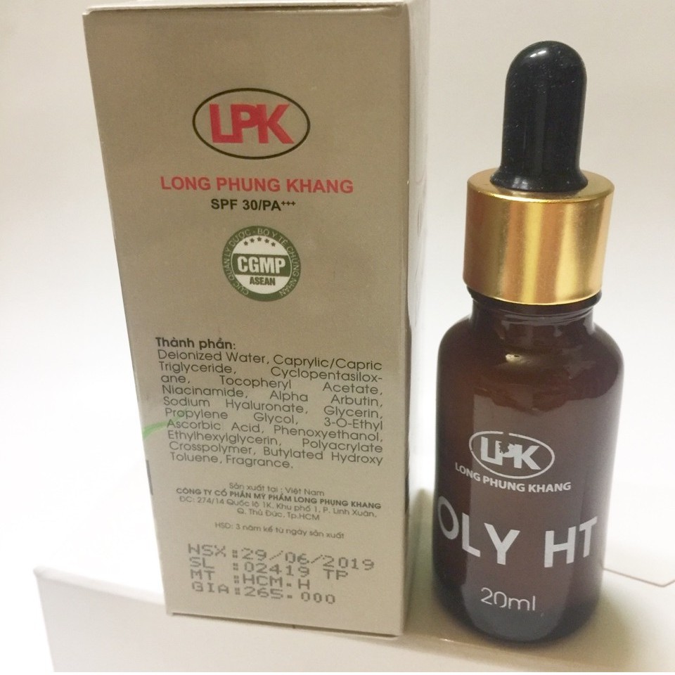 Serum OLY HT – Ngừa nám – Tàn nhang – Trắng da chống nắng 20ml