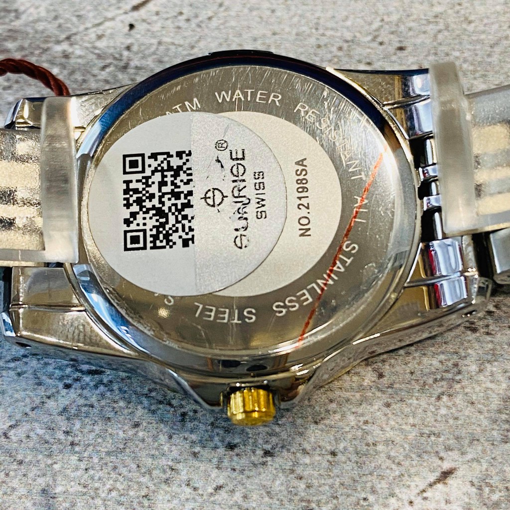 Đồng hồ Sunrise nữ chính hãng Nhật Bản L2198SA.SG.D - kính saphire chống trầy - bảo