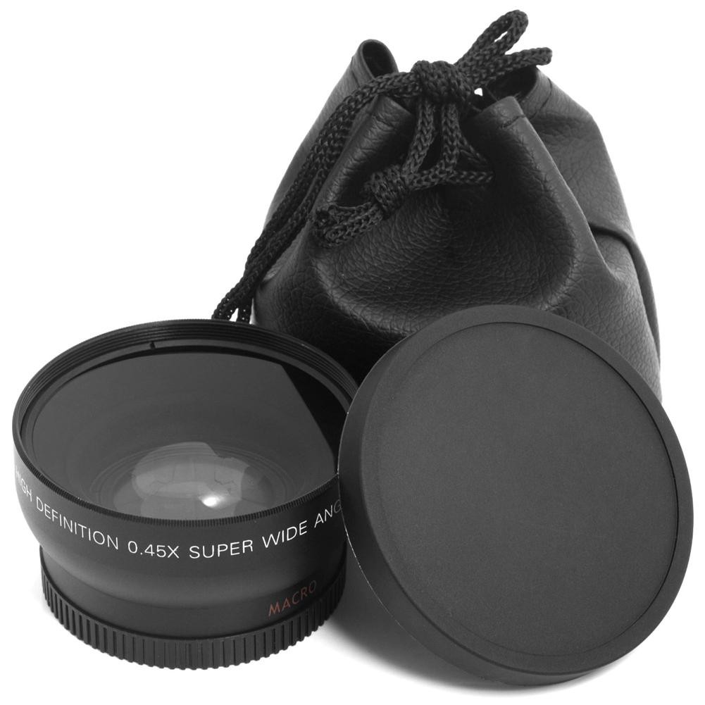 Ống kính góc rộng 0.45x 52mm cho máy ảnh Nikon 18-55mm 55-200mm