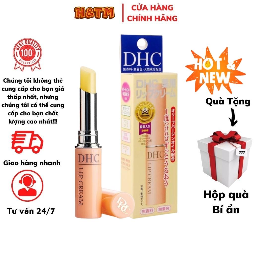 Son dưỡng ẩm môi, ngừa thâm, chống lão hoá môi DHC không màu Lip Cream 1.5g Nhật Bản (không màu) - Sale Chính hãng