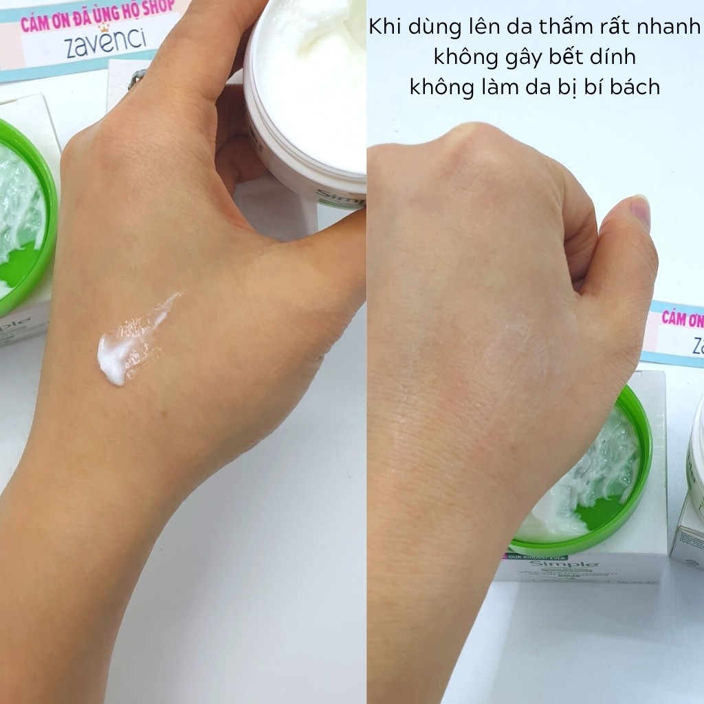 Kem dưỡng ẩm Simple Kind To Skin Vital Vitamin Night Cream mọi loại da ban đêm 50ml - ZAVENCI Official