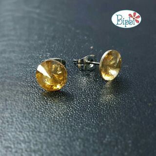 Bông tai pha lê Swarovski size 8mm