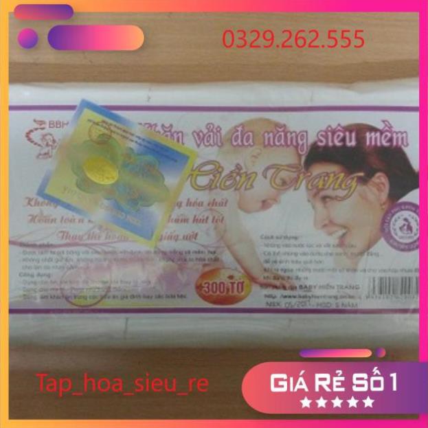 (Rẻ Vô địch) Giấy khô đa năng Hiền Trang 300t hàng chuẩn chính hãng an toàn cho bé