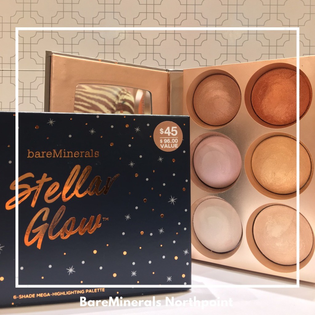 BẢNG PHẤN BẮT SÁNG BARE MINERALS STELLAR GLOW HIGHLIGHTER PALETTE