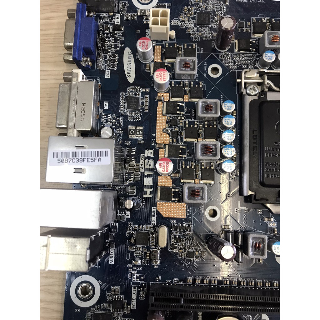 Mainboad Samsung H61S3 tặng Wifi bảo hành 12 tháng | BigBuy360 - bigbuy360.vn