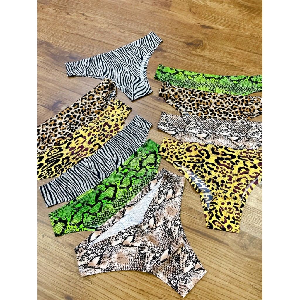 Quần lót nữ ôm mông A1502 sexy gợi cảm họa tiết vằn freesize - Mbra94 | BigBuy360 - bigbuy360.vn