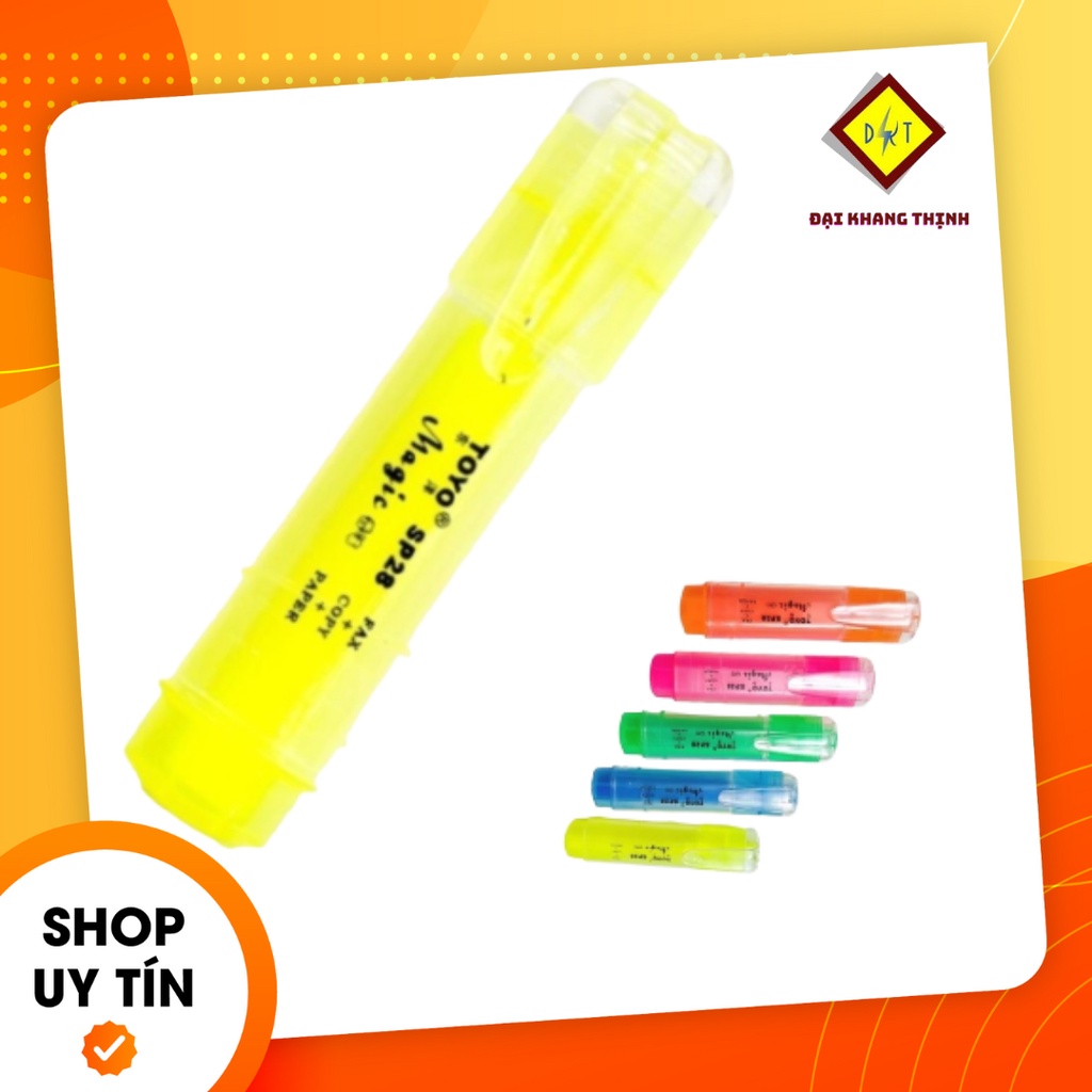 Bút dạ quang Toyo - Sipa viết phản quang