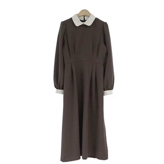 Váy vintage cổ tiểu thư 2 màu