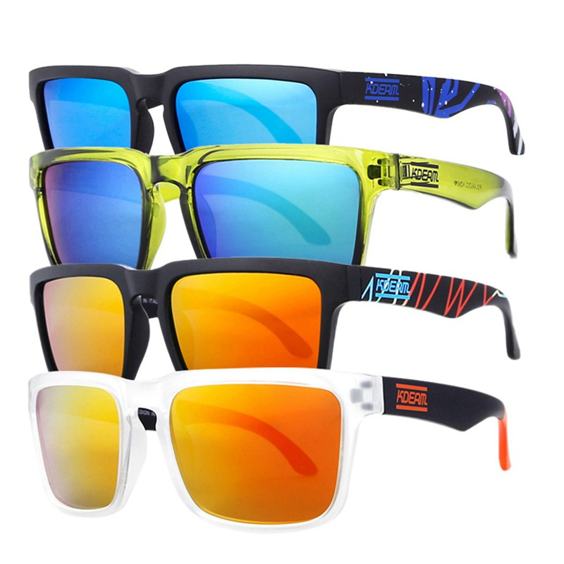 Kính râm thể thao tròng phân cực HD gọng vuông KDEAM Kd901P(C8) gentle monster