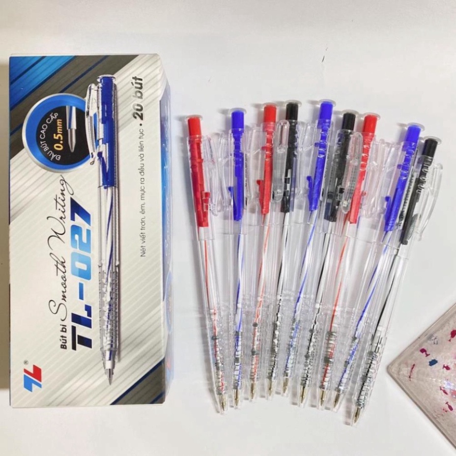 Bút bi Thiên Long dòng bút bi phổ thông được người dùng sử dụng rộng rãi.