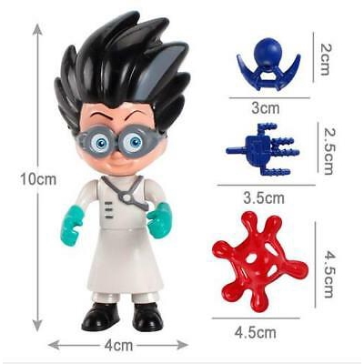 Bộ 6 Mô Hình Nhân Vật Hoạt Hình Pj Masks