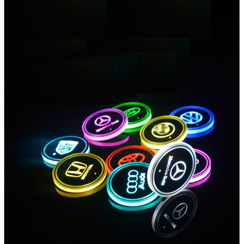 Combo 2 đèn led gắn bánh xe hơi nhấp nhái pin sạc usb nhiều màu sắc cực đẹp | BigBuy360 - bigbuy360.vn