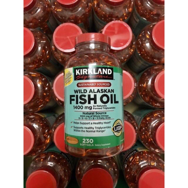 Dầu cá Wild Alaskan Fish Oil 1400mg