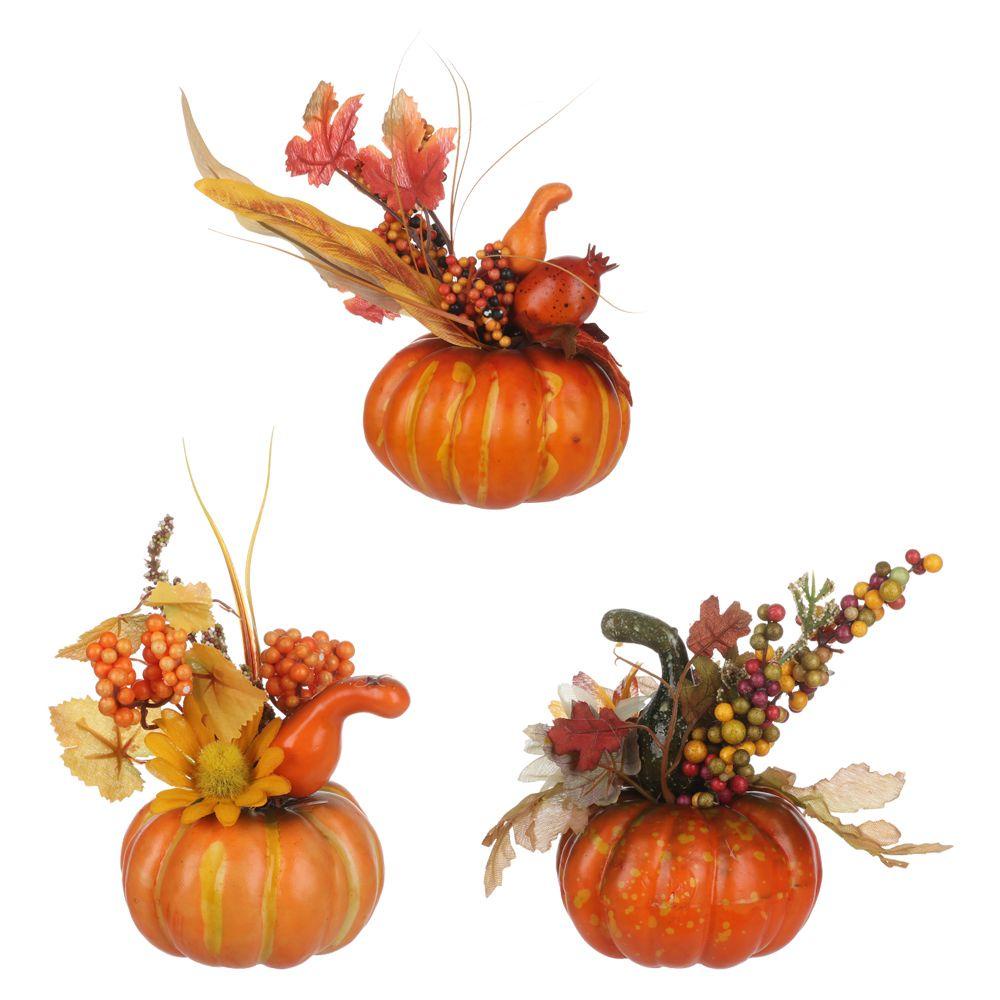 KRNY Bí Ngô Nhân Tạo Dùng Trang Trí Lễ Tạ Ơn Lễ Halloween
