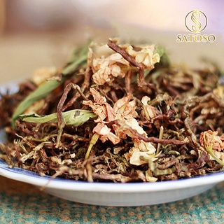 Trà sâm nhiệt hồng sâm SATOSO sấy khô 1kg thượng hạng hỗ trợ giảm mỡ máu thanh nhiệt giải độc SA69