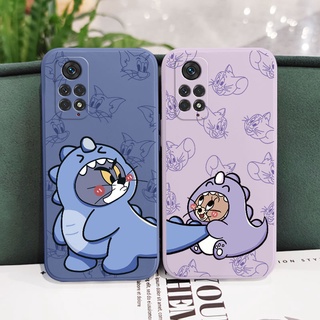 Ốp Điện Thoại Hình Khủng Long Cho Xiaomi Redmi Note 11 11S Pro Plus + 11T 4G 5G