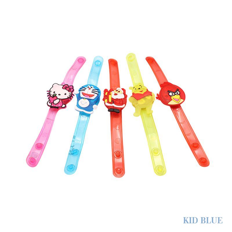 Dây đeo tay phát sáng kiểu dáng hoạt hình dễ thương cho bé