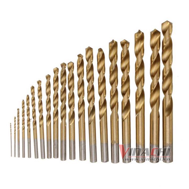 Bộ 13 Múi Khoan Sắt Cao Cấp - Mũi Khoan Sắt 1.5 Đến 6.5mm Chất Liệu Hợp Kim Thép HSS Siêu Cứng