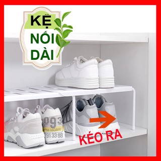 Kệ Đa Năng Chia Ngăn Tủ, Giày Dép Tiện Lợi Không Cần Bắt Vít 62cm