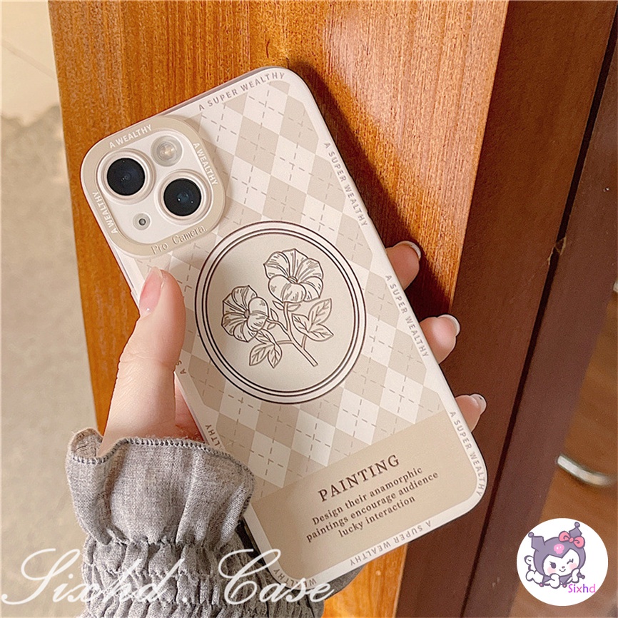 Compatible With Samsung A53 A54 A04 A14 M14 A04s A12 A13 A23 A22 A33 A34 A50 A50s A30s A03s A34 A32 A51 A52 A31 A11 A21s A71 A73 A30 A20 S22Ultra sixhd Ốp Điện Thoại Silicon Mềm Chống Rơi Họa Tiết Hoa Đơn Giản Cho