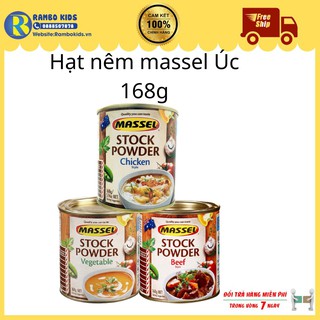 Hạt nêm massel Úc 168g vị rau củ/bò/gà gia vị ăn dặm cho bé shop Rambo Kids