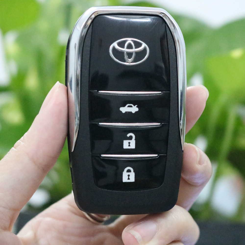 Vỏ độ chìa khoá Toyota Corolla, Innova, Camry, Vios 3 nút thành mẫu gập