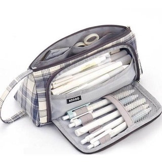   MẪU HOẠ TIẾT MỚI  Hộp bút đa năng ANGOO vải canvas 