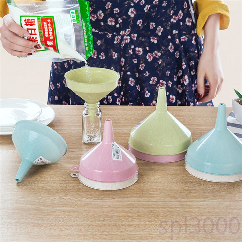 Phễu chiết dung dịch loại nhỏ làm từ rơm tiện dụng