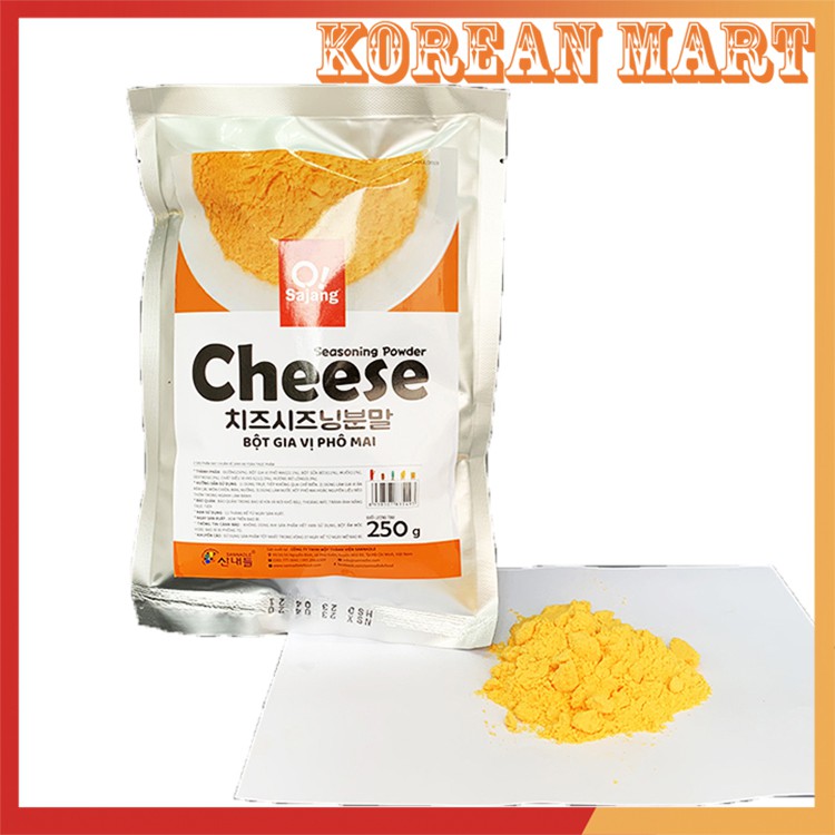 Bột phô mai O'sajang và Tornado Hàn quốc gói 50g, thơm béo ngọt nhẹ