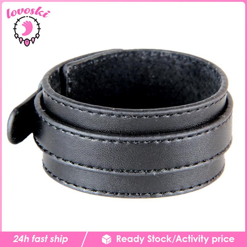Vòng Tay Da Bò Bản Rộng Thời Trang Cho Nữ