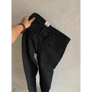 Quần Jeans Nam Màu Đen Trơn, Vải Jean Co Dãn Nhẹ, Cực Thoải Mái Khi Mặc