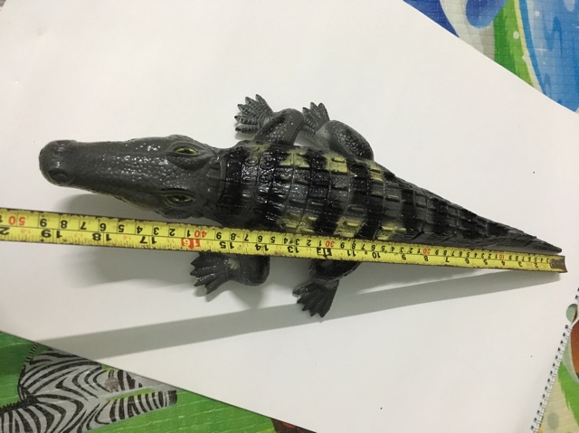 Đồ chơi cá sấu siêu to  chạy pin kèm video